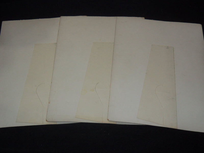 L'ALBERTO DELLA VITA DISPLAYS LOT OF 3 - ELIZABETH TAYLOR - CLIFT - SAINT - #171