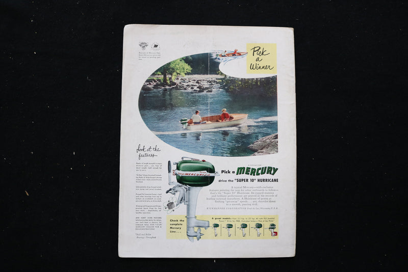 1951 JULY LAKELAND YACHTING MAGAZINE - MARILYN DONALDSON COVER - SP 4192I