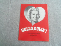 1965 HELLO, DOLLY! PROGRAM - BETTY GRABLE - DENVER AUDITORIUM THEATRE - J 7633