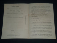 1947 ASSOCIATED CONCERT BUREAU AUDITIONS PROGRAM - SECOND ANNUAL - J 4232