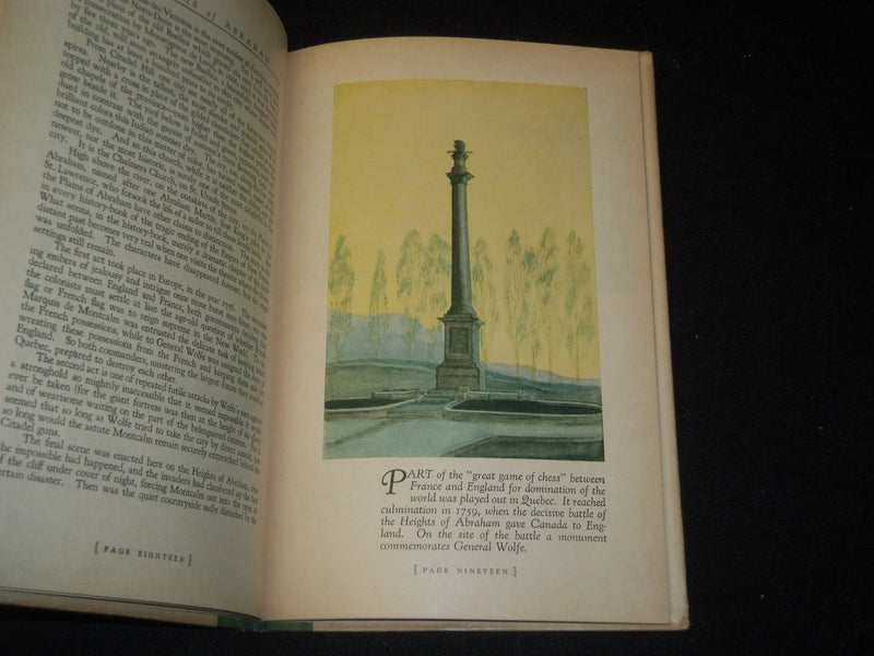 1926 A QUEBEC SKETCH BOOK BY ESTHER BAANN - NICE ILLUSTRATION - J 5409