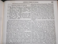 1844 AUGUST 10-OCTOBER 26 LITTELL'S LIVING AGE BOUND VOLUME NO. 2 - KD 4545