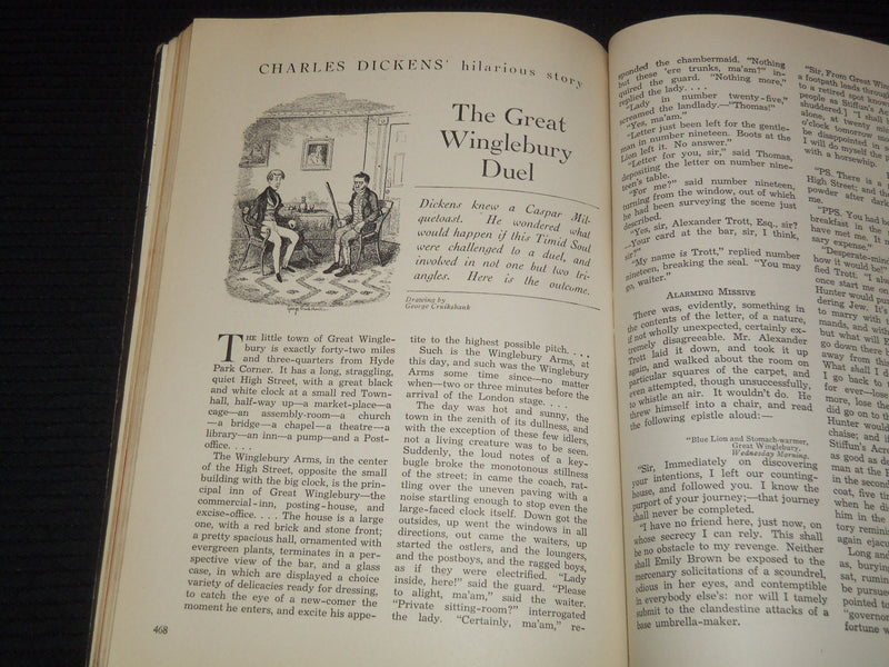 1935 MAY GOLDEN BOOK MAGAZINE - CHARLES DICKENS - BALZAC - HICKMAN - K 1009