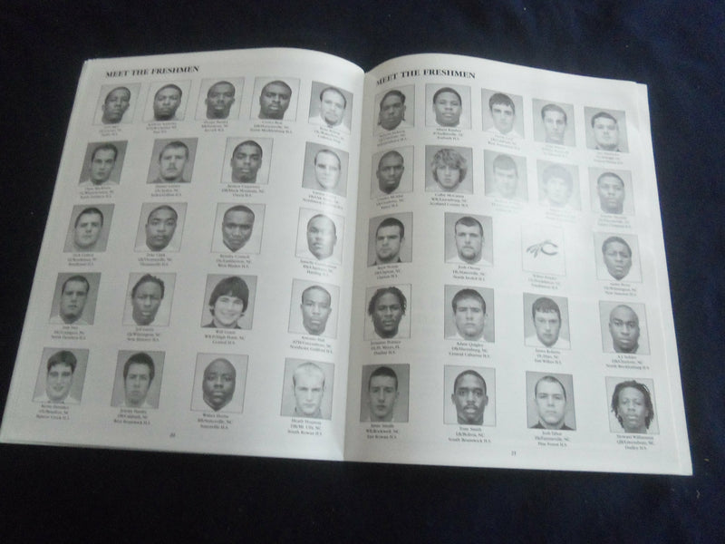 2005 SEP 3 FOOTBALL PROGRAM - CATAWBA COLLEGE VS LIVINGSTONE COLLEGE - SP 1217L