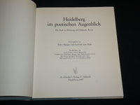 1987 HEIDELBERG IM POETISCHEN AUGENBLICK HARDCOVER BOOK - GERMAN - KD 7102