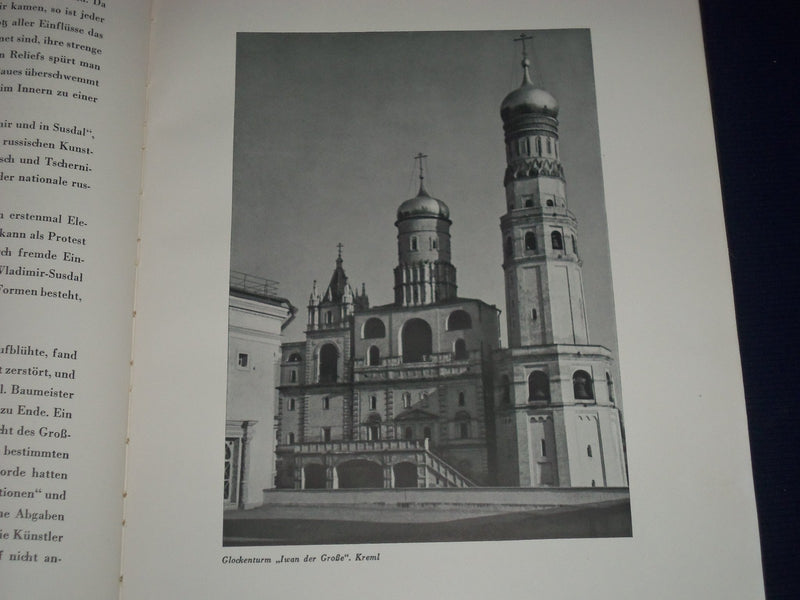 1940 DIE KUNST RUSSLANDS VOLUME BY FRITZ NEMITZ - GREAT PRINTS & ILLUS - KD 2390
