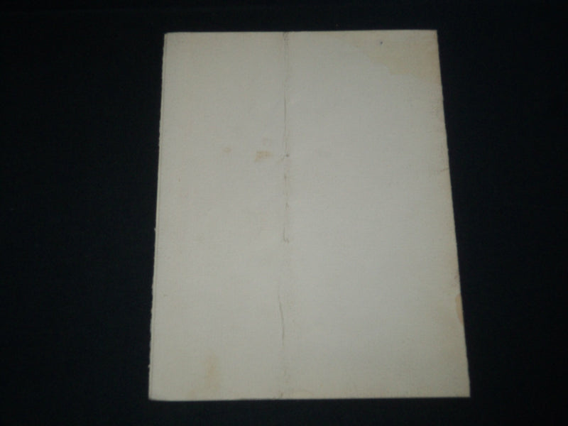 1939 NOVEMBER 28 TESTIMONIAL DINNER PROGRAM - COMMISSIONER FRANK LAGAY - J 4145