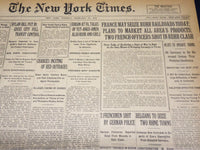1923 FEBRUARY 13 NEW YORK TIMES - EDISON AT 76 TALKS OF TUT-ANKH AMEN - NT 7988