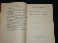 1890 PHYSIOLOGY OF BODILY EXERCISE BOOK BY FERNAND LAGRANGE M. D. - KD 2766B