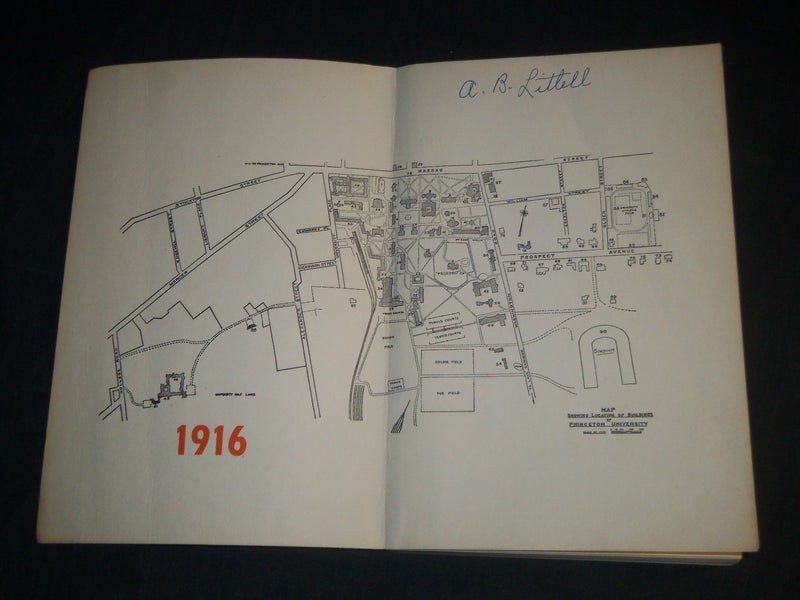 1918 PRINCETON UNIVERSITY GOLDEN YEAR BOOK - 1968 - KD 5725