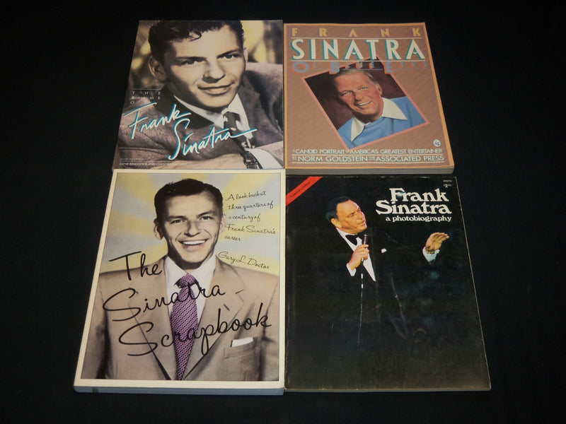 ASSORTED FRANK SINATRA SOFTCOVER BOOKS HUGE LOT OF 18 - KD 89