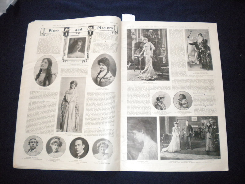 1902 APRIL 19 THE MAIL AND EXPRESS MAGAZINE - ROOSEVELTS - MATTHEWSON - B 676D