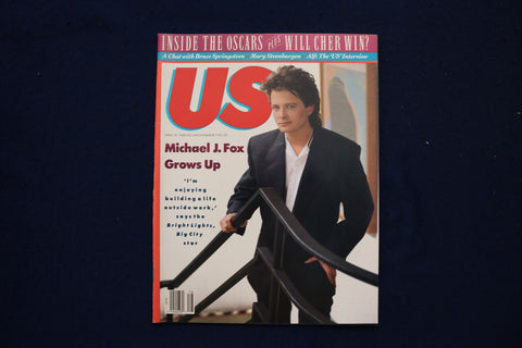 1988 APRIL 18 US MAGAZINE - MICHAEL J. FOX COVER - E 18173