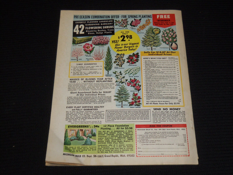 1967 FEBRUARY SCREENLAND PLUS TV-LAND MAGAZINE - EDDIE FISHER COVER - E 13512