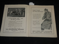 1934 OCTOBER 27 NAVY VS. PENNSYLVANIA COLLEGE FOOTBALL PROGRAM - J 5767
