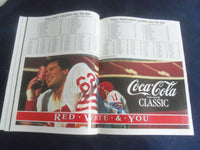 1986 SEP 6 FOOTBALL PROGRAM - WEST VIRGINIA UNIV VS NO. ILLINOIS UNIV - SP 4686Q