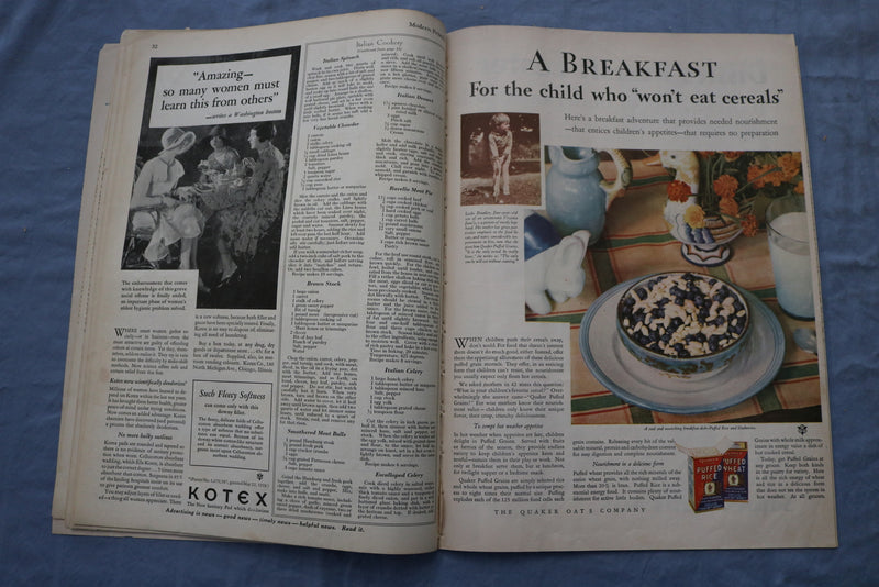 1929 AUGUST THE MODERN PRISCILLA MAGAZINE - IDEAS FOR HAND NEEDLING - SP 4783D