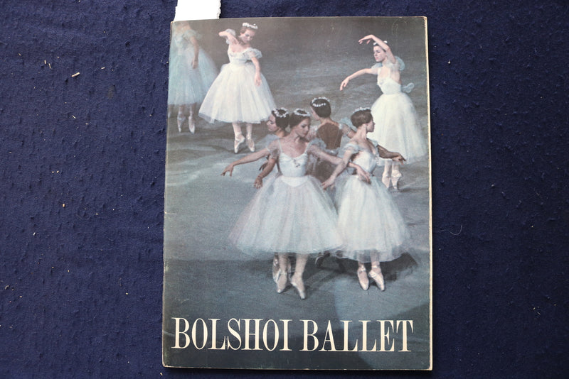 1966 THE BOLSHOI BALLET PROGRAM - K 1760