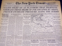 1940 MAY 29 NEW YORK TIMES - FLANDERS TRAP TIGHTENS - NT 2687