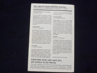 1989-90 THE BOYS NEXT DOOR PROGRAM - PETER GERETY + 7 OTHER SIGNATURES - J 9719