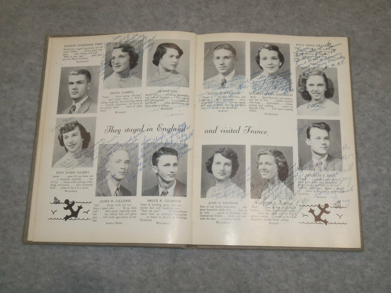 1953 THE RAMSEY HIGH SCHOOL YEARBOOK - RAMSEY, NEW JERSEY - YB 2081