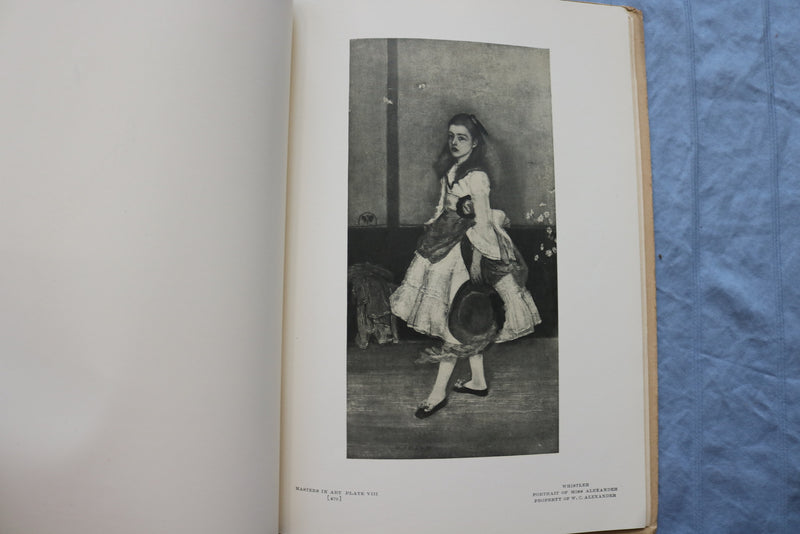 1907 DECEMBER MASTERS IN ART ILLUSTRATED MONOGRAPHS - JAMES WHISTLER - ST 5508Q