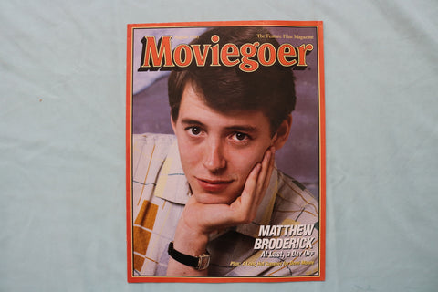 1986 AUGUST MOVIEGOER MAGAZINE - MATTHEW BRODERICK COVER - E 19846