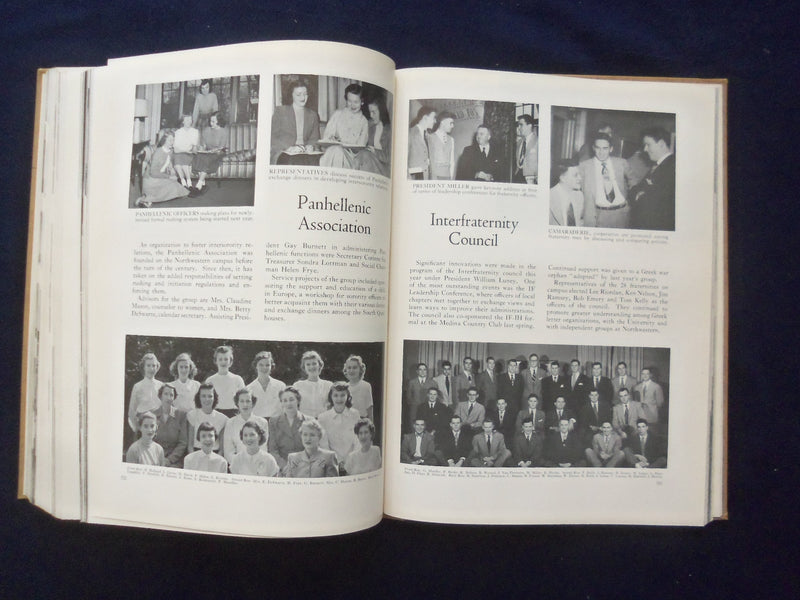 1951 CENTENNIAL SYLLABUS NORTHWESTERN UNIVERSITY YEARBOOK - EVANSTON, IL-YB 3044
