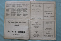 1945 OHIO HIGH SCHOOL ATHLETIC ASSOCIATION BASKETBALL PROGRAM - K 3317
