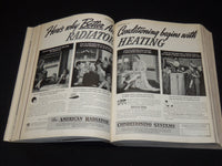 1937 JULY-DECEMBER HOUSE BEAUTIFUL MAGAZINE BOUND VOLUME - NICE COVERS- KD 4727F
