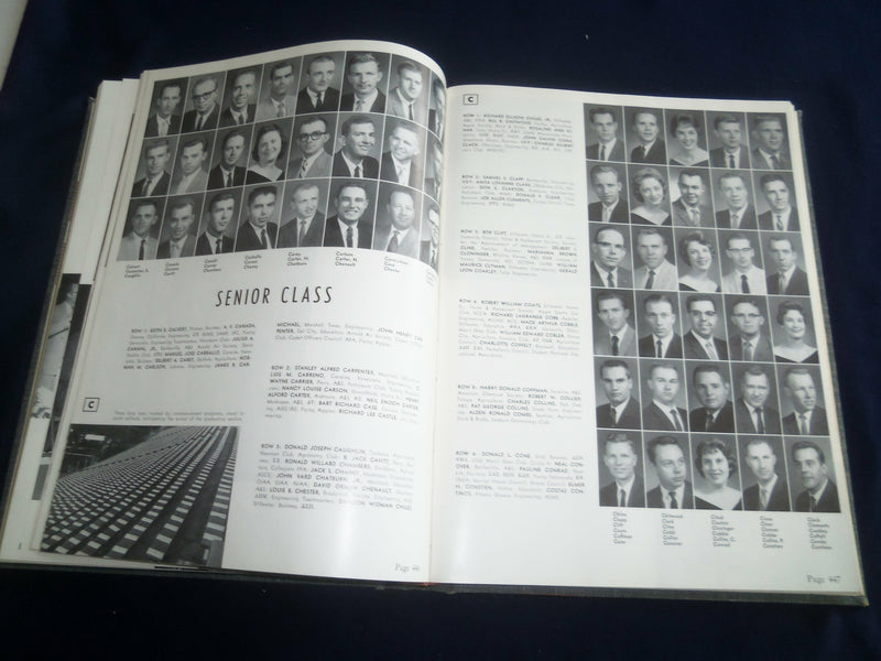 1960 REDSKIN OKLAHOMA STATE UNIVERSITY YEARBOOK - STILLWATER, OKLAHOMA - YB 2328