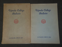 1947-1948 UPSALA COLLEGE BULLETINS LOT OF 2 - EAST ORANGE NEW JERSEY - KD 5197