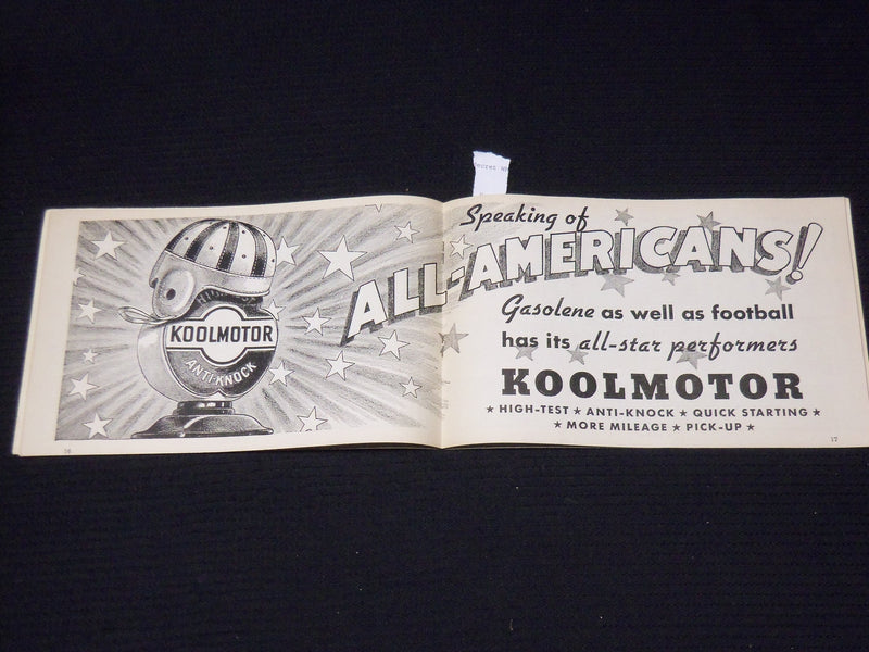 1936 GRANTLAND RICE'S CITIES SERVICE FOOTBALL GUIDE - SOFTCOVER - K 640