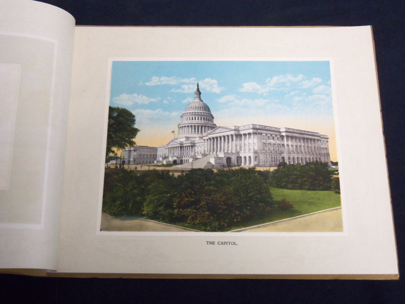 1920'S WASHINGTON THE NATION'S CAPITAL VIEW BOOK - COLOR PRINTS - J 8721