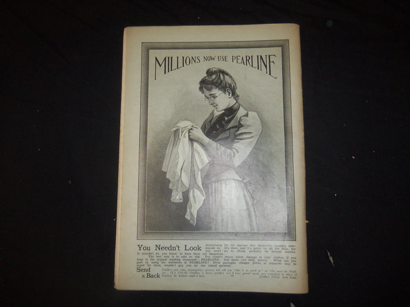 1893 MARCH LADIES' HOME JOURNAL MAGAZINE - GREAT ILLUSTRATIONS & ADS - ST 2367