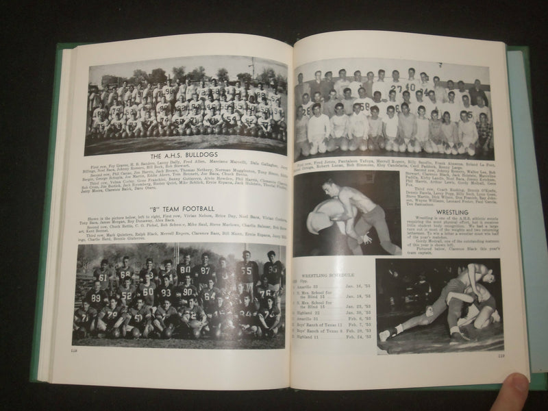 1953 ALBUQUERQUE HIGH SCHOOL YEARBOOK - ALBUQUERQUE, NEW MEXICO - YB 2218