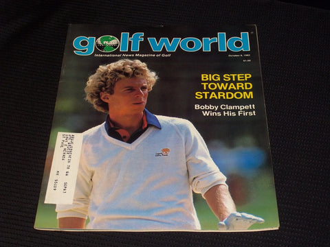 1982 OCTOBER 8 GOLF WORLD MAGAZINE - BOBBY CLAMPETT - E 6930