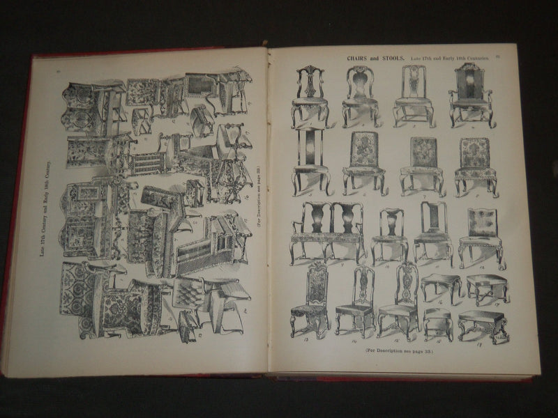1800'S ENGLISH FURNITURE WOODWORK DECORATION BY T. A. STRANGE VOLUME - KD 3594