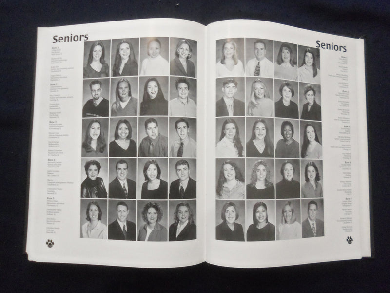 2000-2001 WARBLER EASTERN ILLINOIS STATE COLLEGE YEARBOOK-CHARLESTON, IL-YB 3319