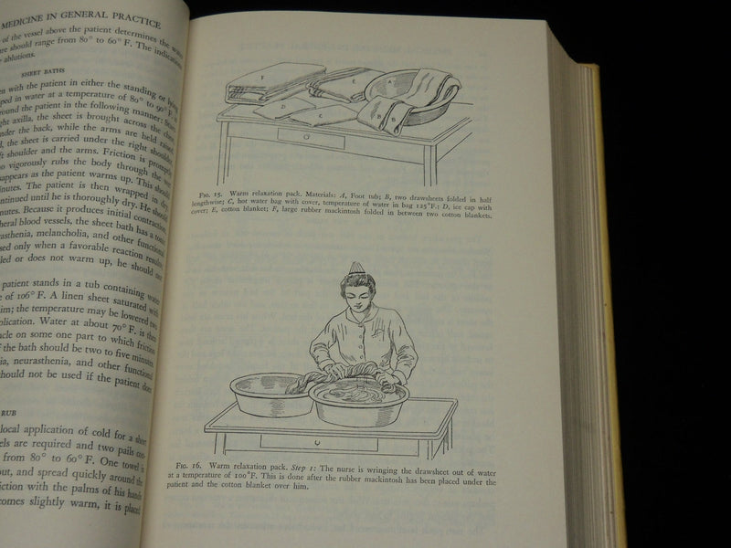 1952 PHYSICAL MEDICINE IN GENERAL PRACTICE BOOK EDITED BY LICHT - KD 6415