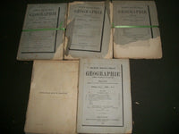1888-1897 SOCEITE ROYALE BELGE DE GEOGRAPHIE MAGAZINE LOT OF 10 - FRENCH- O 1784