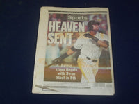2002 OCT 2 NEW YORK DAILY NEWS NEWSPAPER - NY METS FIRE VALENTINE - NP 4073