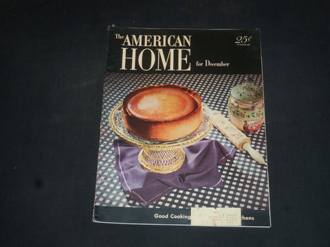 1952 DECEMBER THE AMERICAN HOME MAGAZINE - NICE COVER, STORIES & PHOTOS- SP 7152