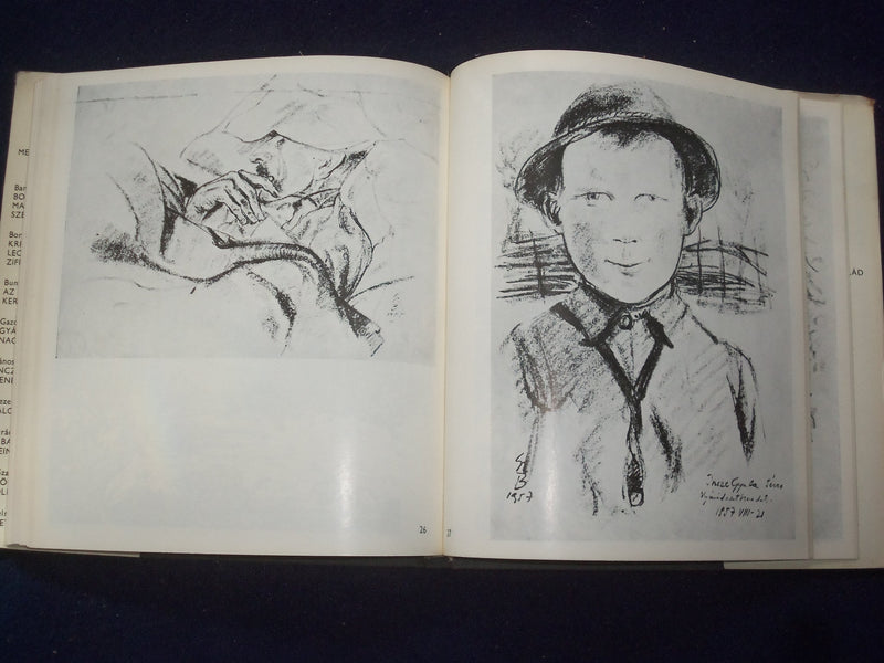1980 GY. SZABO BELA HARDCOVER BOOK BY MURADIN JENO - HUNGARIAN TEXT - KD 8796