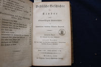 1833 BIBLISCHE GESCHICHTE FUR KINDER HARDCOVER BOOK - GERMAN - KD 9554