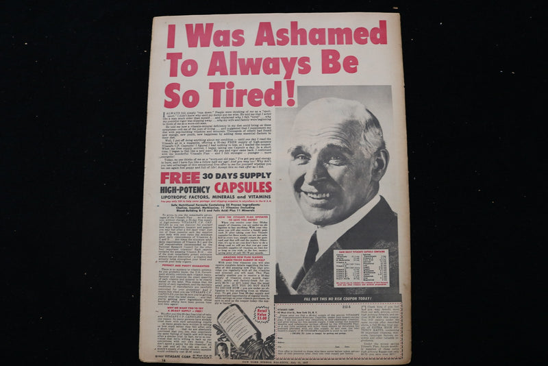 1957 JULY 14 NEW YORK MIRROR MAGAZINE - LEE REMICK COVER - E 26270