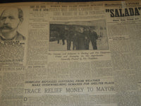 1906 DECEMBER 1 THE BOSTON HERALD - MONEY OF BAY STATE DISTRIBUTED - BH 120