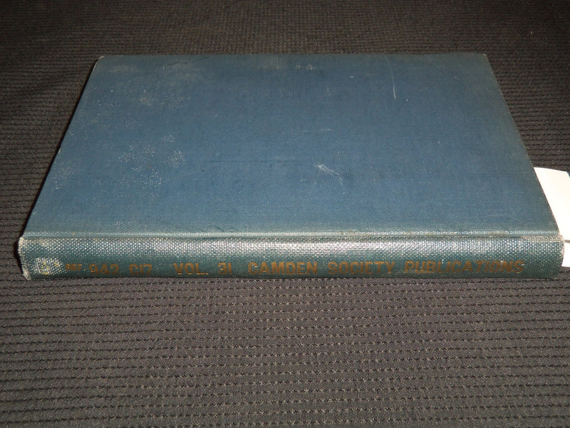 1845 THE LONG PARLIAMENT NOTES OF PROCEEDINGS BY SIR RALPH VERNEY - KD 7762