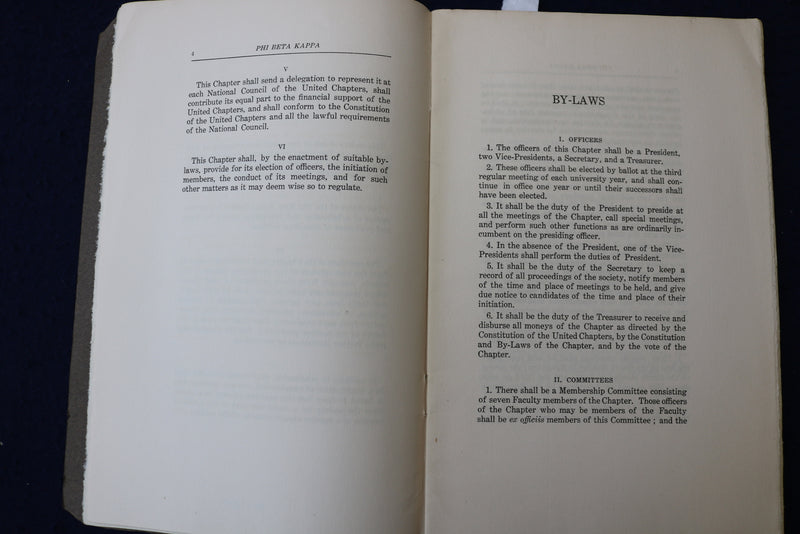 1909 STANFORD UNIVERSITY PHI BETA KAPPA SOFTCOVER BOOK - K 1362