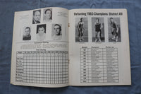 1963-1964 PHILLIPSBURG HIGH SCHOOL WRESTLING PROGRAMS - LOT OF 2 - K 714